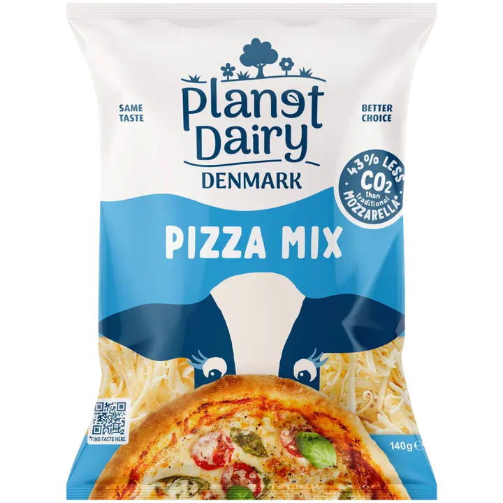 PlanetDairy Raasteseos Jossa On Mozzarellaa Ja 31% Kasviperäisiä Ainesosia