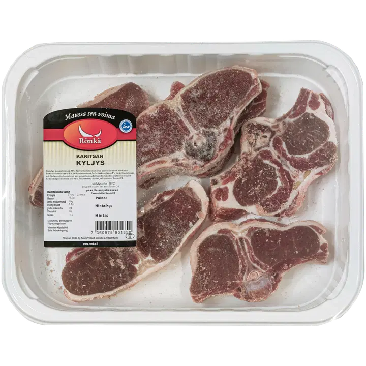 Rönkä Karitsan kyljys dyno pakaste