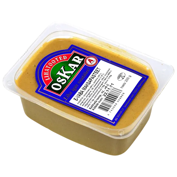 Oskar E-Vaba Maksapasteet 200 G
