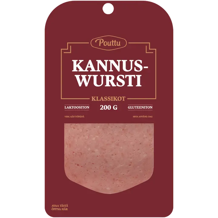 Pouttu Klassikko Kannuswursti 200g