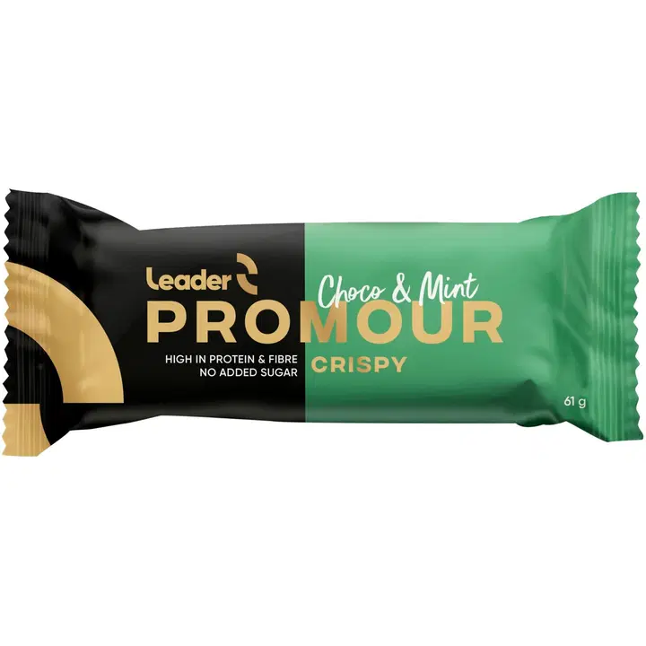 Leader Promour Choco & Mint proteiinipatukka minttusuklaan makuinen 45 g