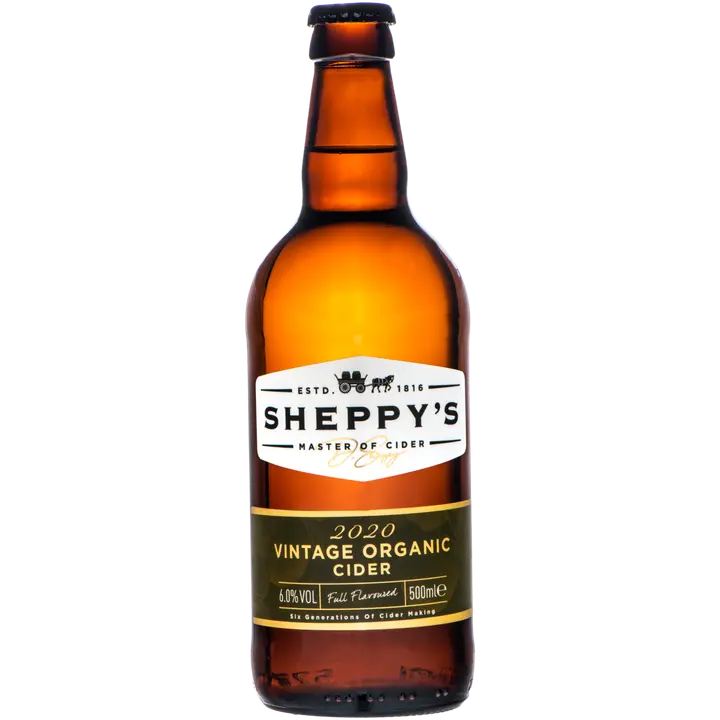 Sheppy's Organic siider 6%vol 500ml
