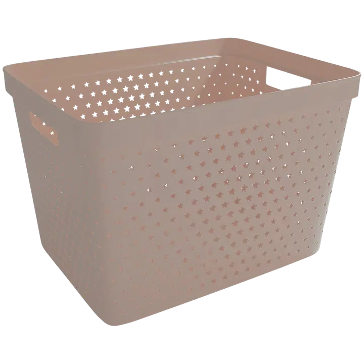 Nordiska Plast säilytyslaatikko Star 19 l warm grey
