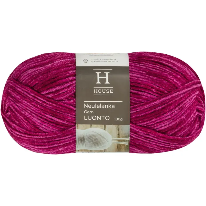 House kuviolanka Luonto 100 g