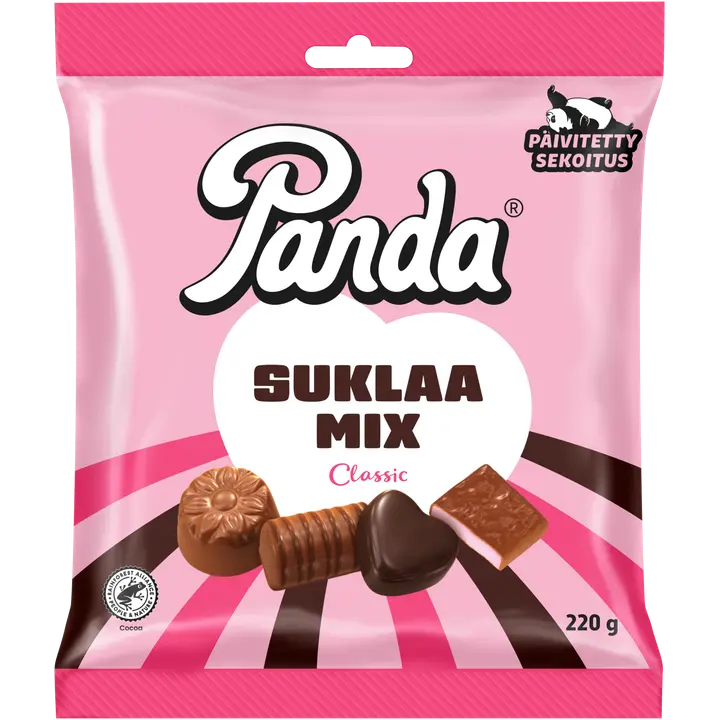 Panda Suklaamix classic suklaasekoitus 220g