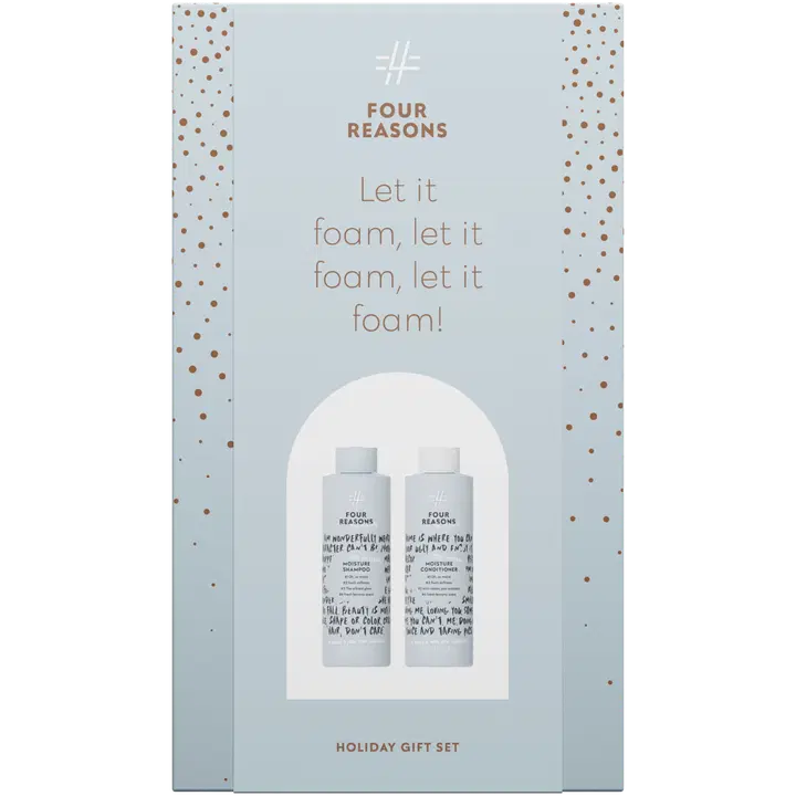 Four Reasons Original Moisture shampoo & hoitoaine 300 + 300ml lahjapakkaus