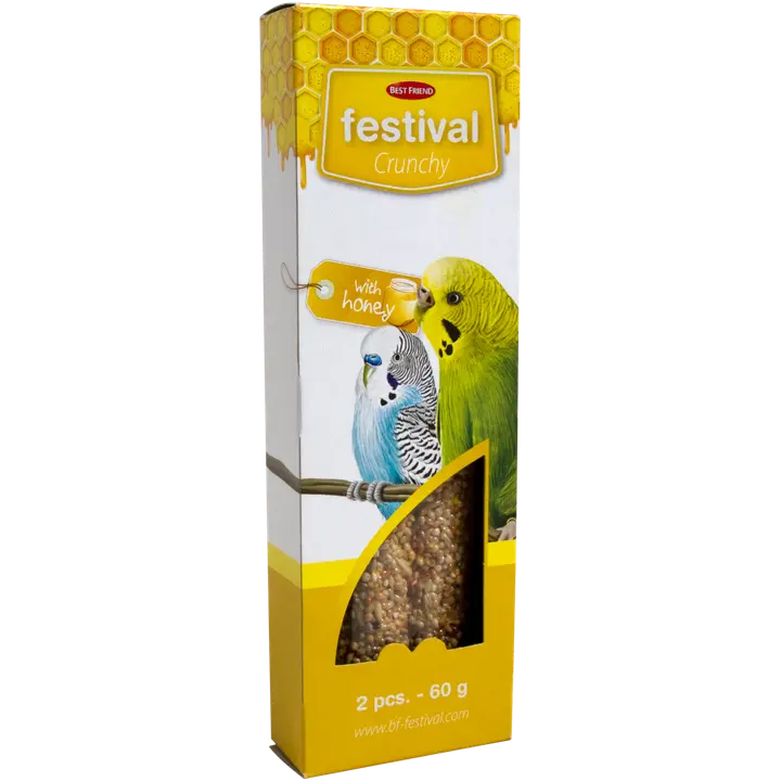 Best Friend Festival Crunchy undulaatin tanko 2kpl 60g