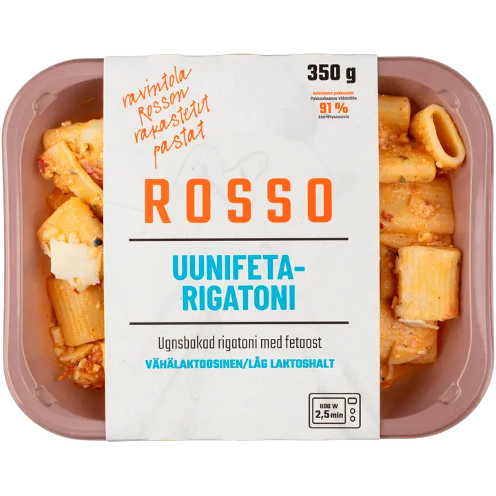 Rosso uunifeta-rigatoni 350 g