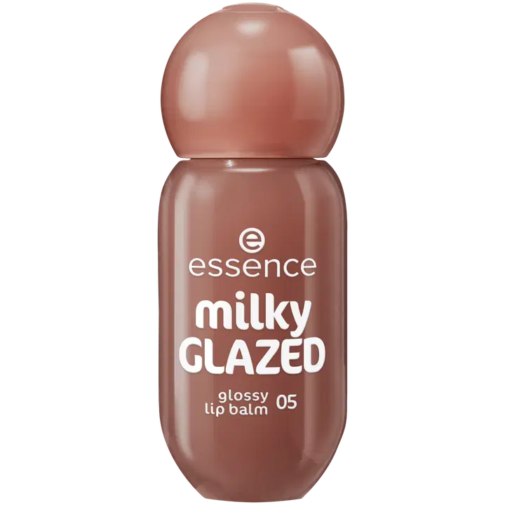 essence milky GLAZED glossy lip balm 05 Latte-tude 4 ml