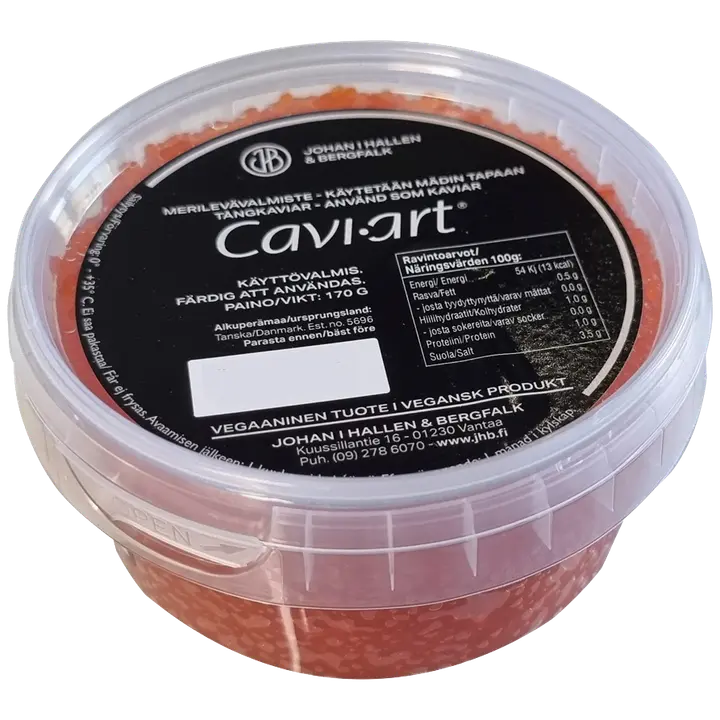 Cavi-art merilevävalmiste,punainen,170g.Vegaaninen tuote