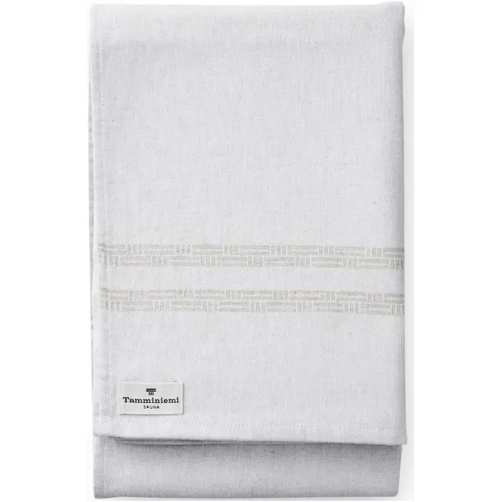 Finlayson kylpypyyhe Tamminiemi luonnonvalkoinen/pellava 90x180