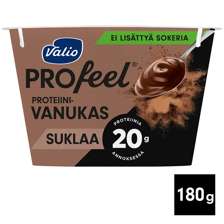 Valio PROfeel® proteiinivanukas 180 g suklaa laktoositon