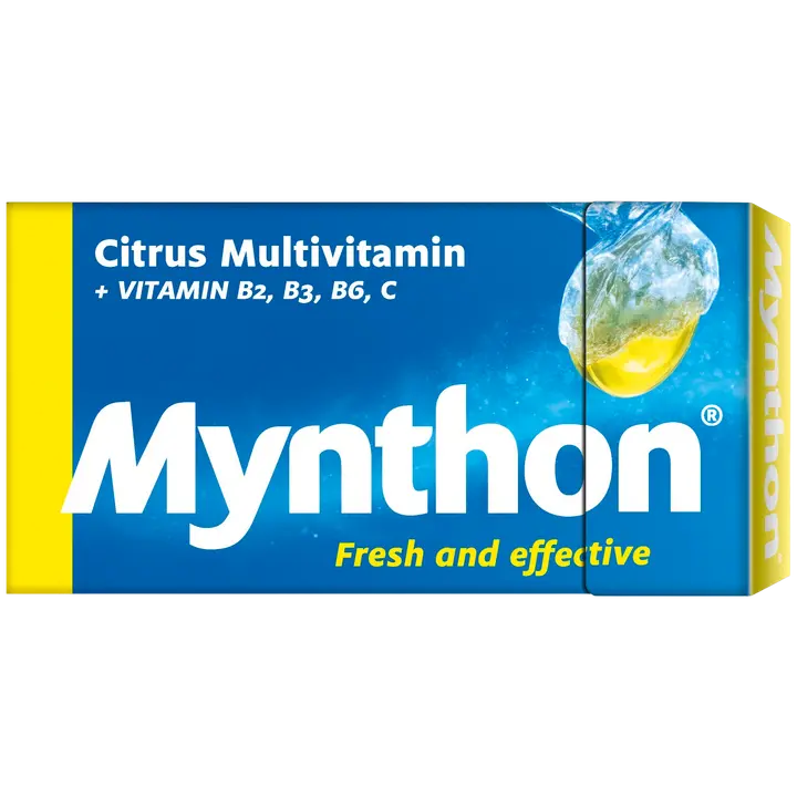 Mynthon Citrus Multivitamin kurgupastillid 34 g
