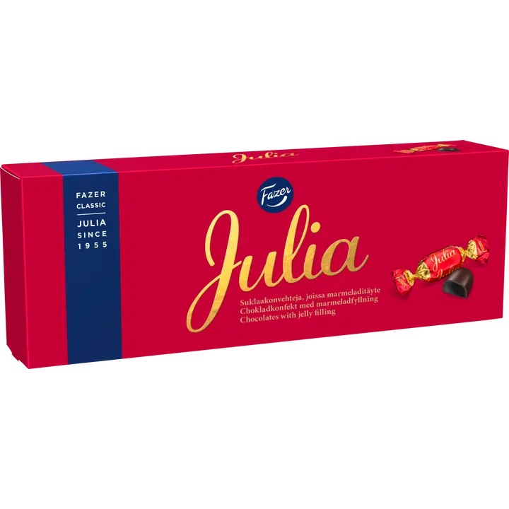 Fazer Julia marmeladitäytteinen tumma suklaakonvehti 320g