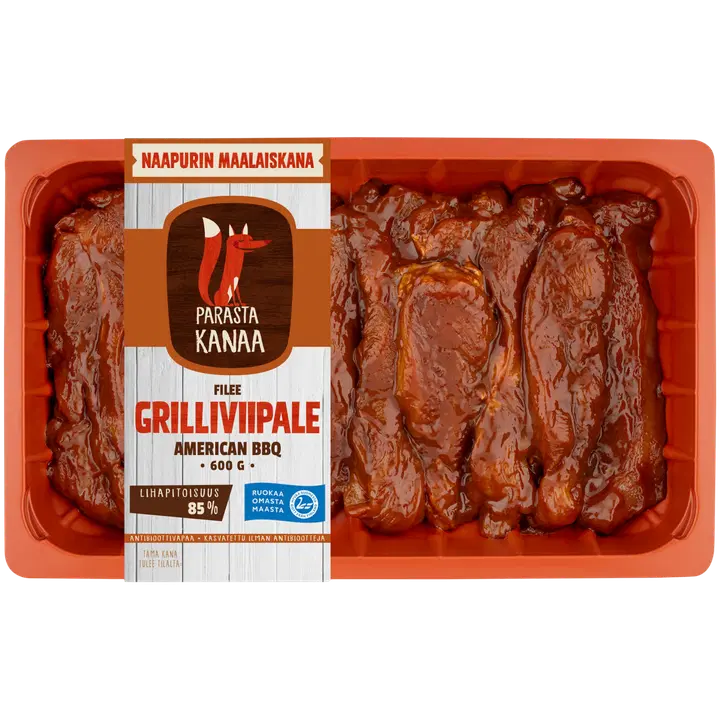Naapurin Maalaiskanan grilliviipale, American bbq 600 g