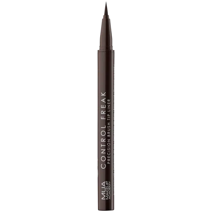 MUA Make Up Academy Control Freak Brush Tip Liquid Eyeliner Brown 0,5 ml, Nestemäinen silmänrajaus