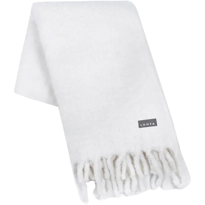 Luhta Home torkkupeitto Tunturi luonnonvalkoinen 120x150 cm