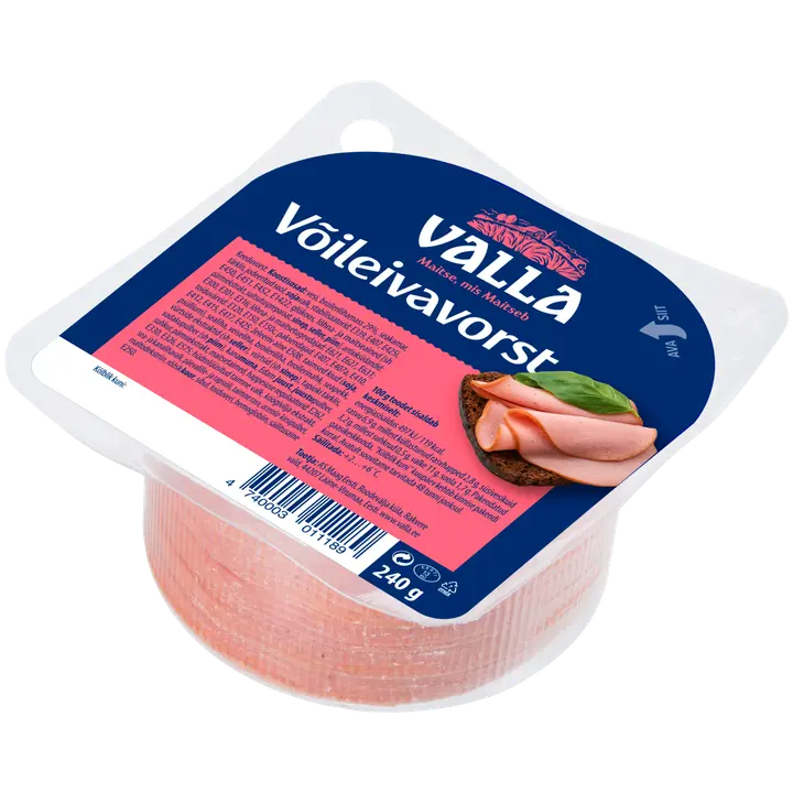 Võileivavorst, viilutatud 240 g