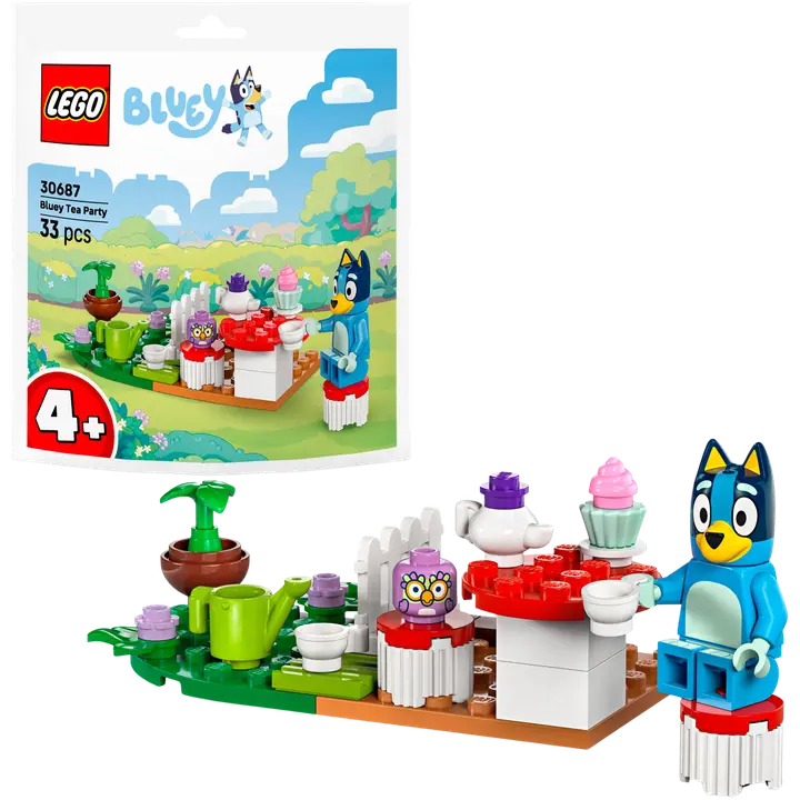 LEGO Bluey 30687 Blueyn teekutsut