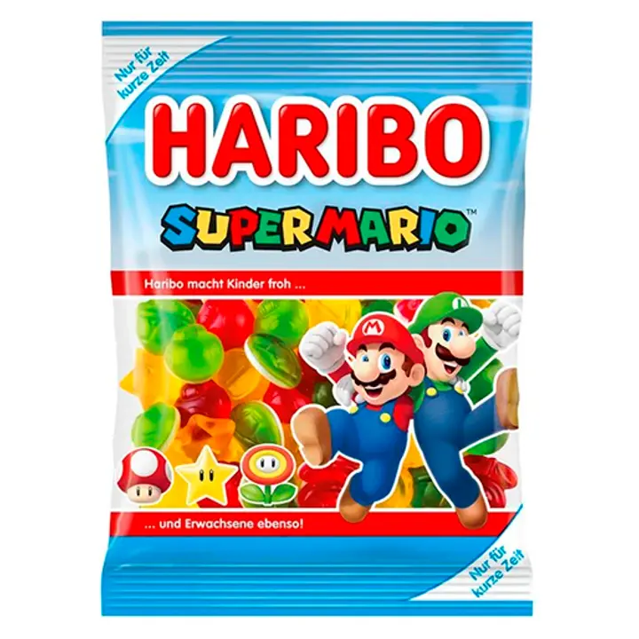 HARIBO Super Mario, kummikommid 175g
