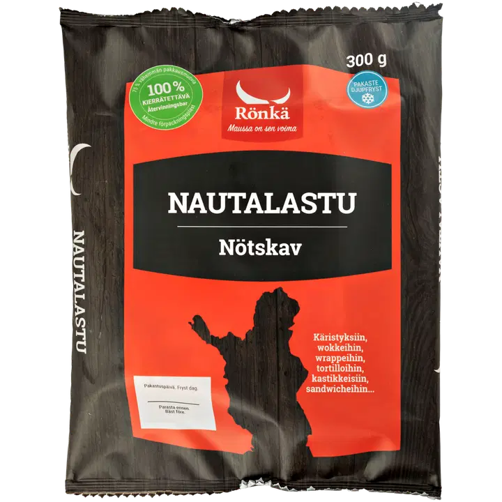 Rönkä Nautalastu 300g pakaste