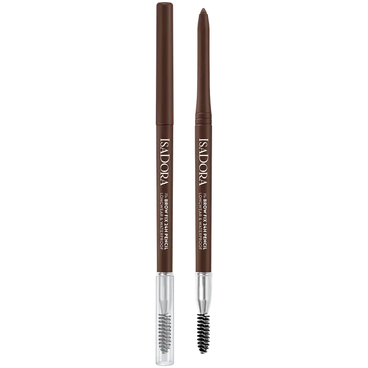 Isadora The Brow Fix 24h Pencil Longwear & Waterproof kulmakynä 02 Dark Brown 0,32 g