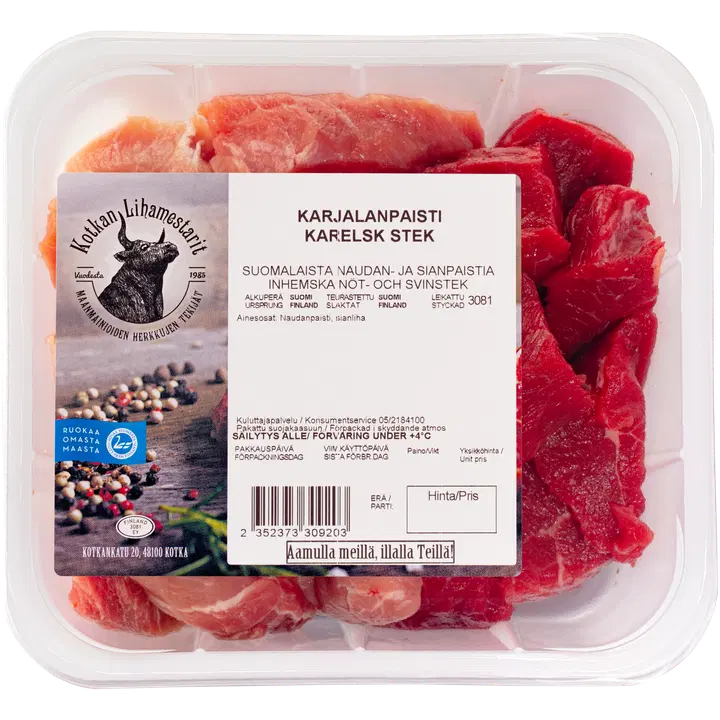 Kotkan lihamestarit karjalanpaisti n. 750 g