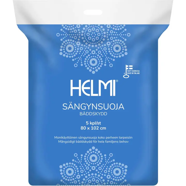 Helmi sängynsuoja 5 kpl 80x102 cm