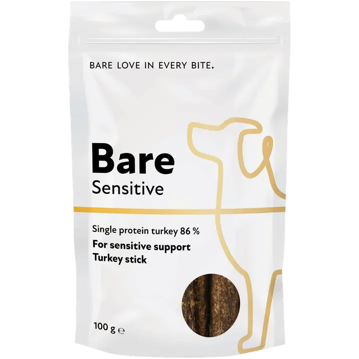 Bare Sensitive Kalkkuna makupalatikku 100 g