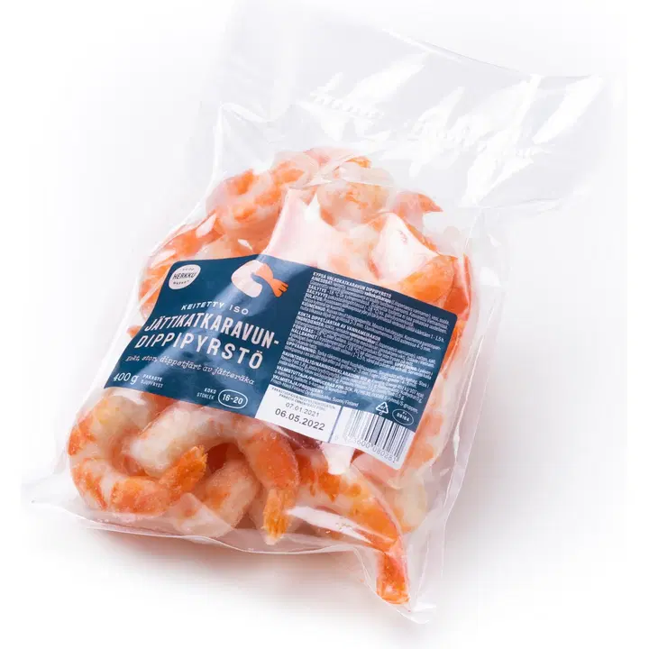 Herkku 400 g kypsä valkokatkaravun dippipyrstö pakaste