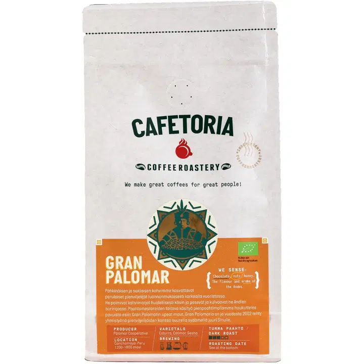 Cafetoria roastery Gran Palomar tumma 250g kahvipapu