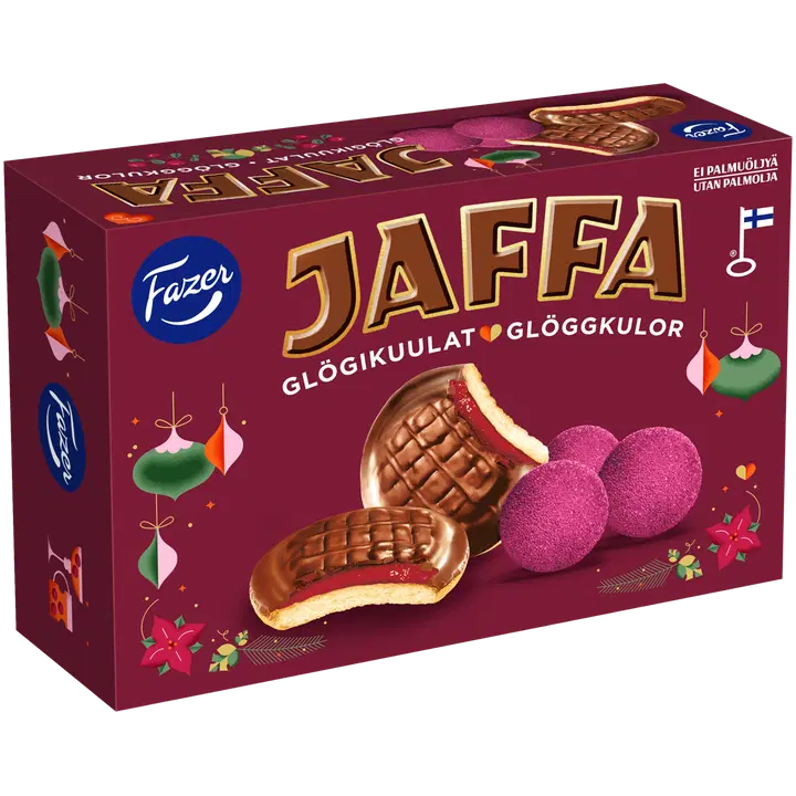 Fazer Jaffa Glögikuulat leivoskeksi 300 g