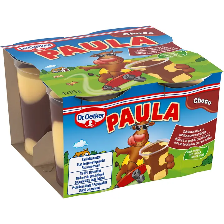 Dr. Oetker Paula šokolaadipuding 4x125g