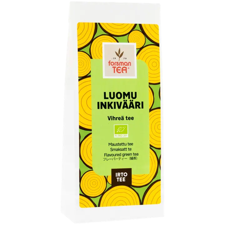 Forsman tea Luomu Inkivääri Sencha vihreä tee 60 g