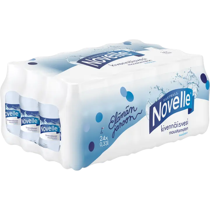 24 x Hartwall Novelle kivennäisvesi 0,33 l