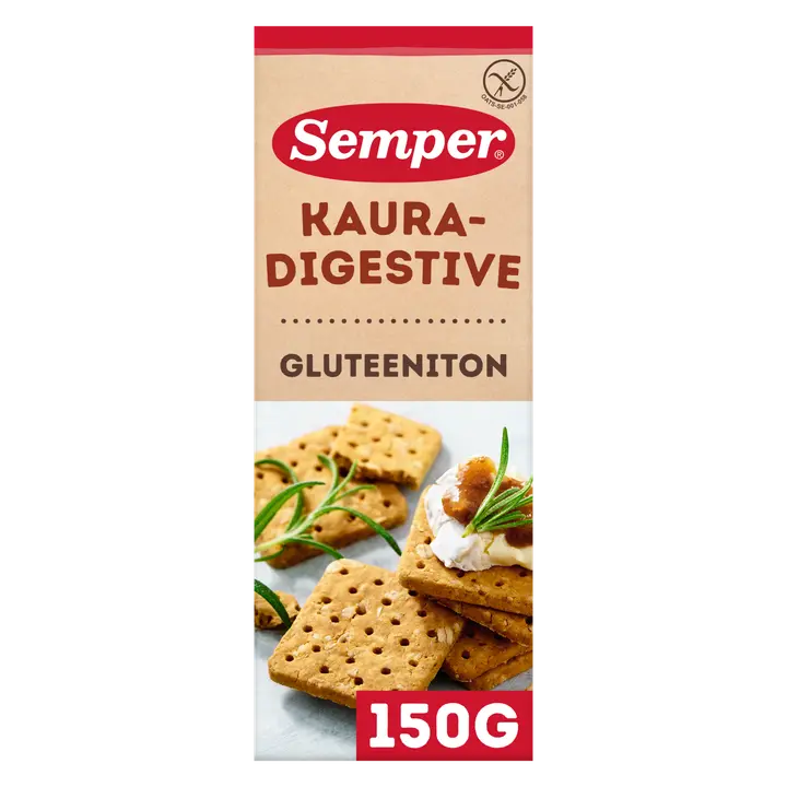 Semper Gluteeniton Kaura digestivekeksi 150g