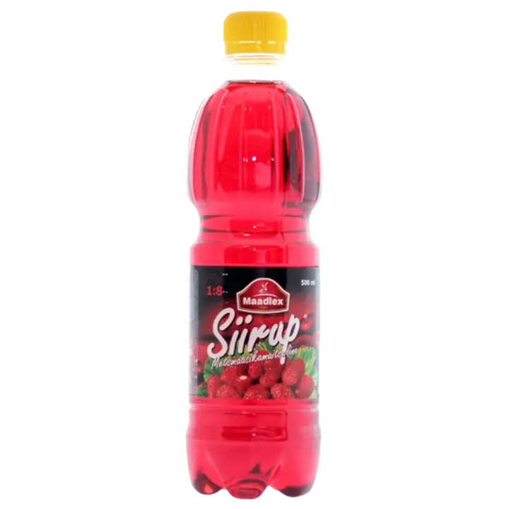 Maadlex metsmaasika siirup 500ml