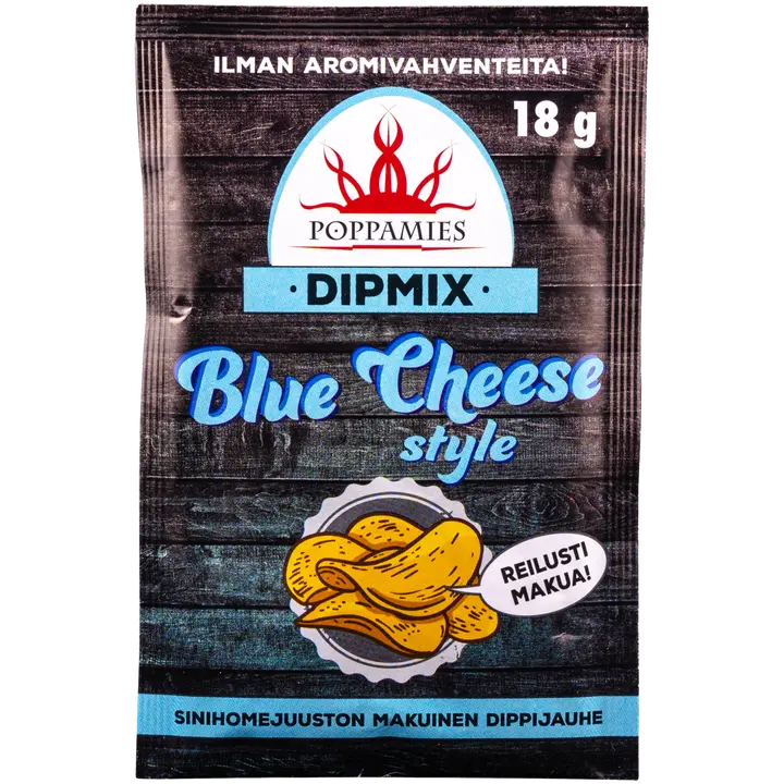 Poppamies Dipmix Blue Cheese style dippijauhe 18g