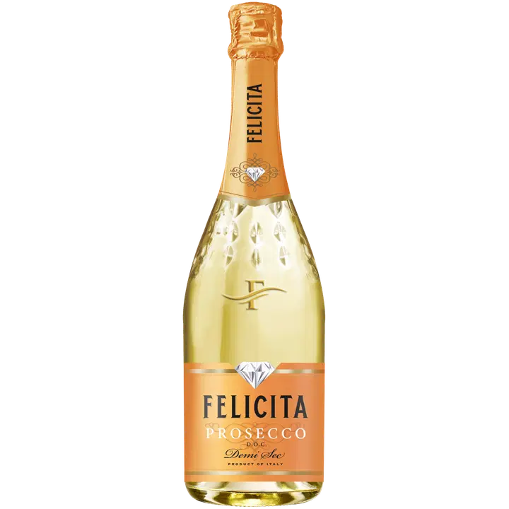 Felicita Prosecco Demi-Sec KPN vahuvein 10,5% vol 750 ml