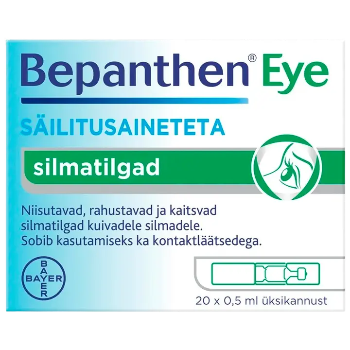 BEPANTHEN EYE GTT SILMATILGAD 0,5ML N20