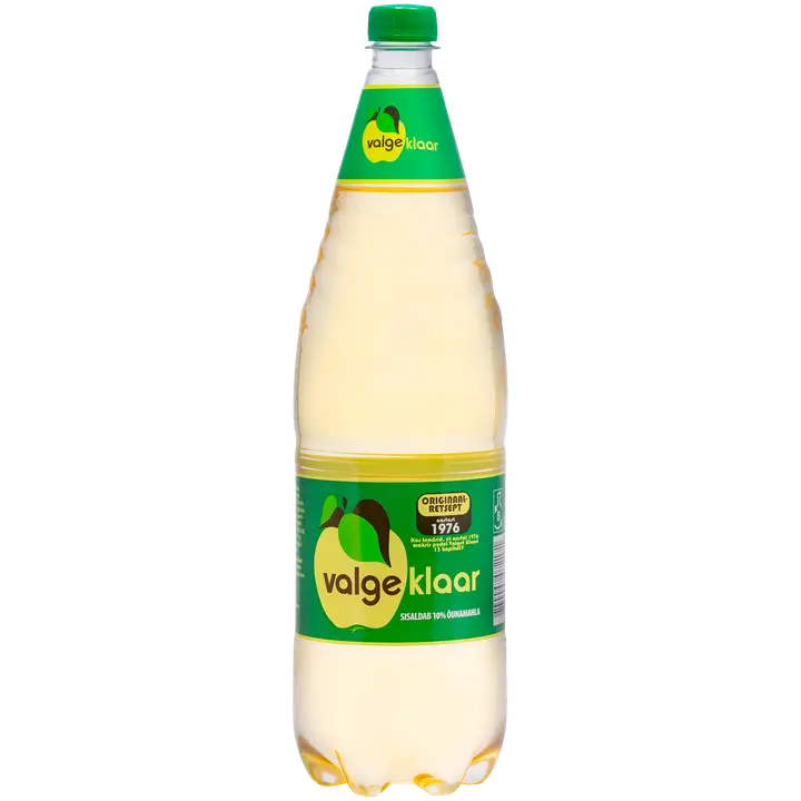 Valge klaar karastusjook õunamahlaga 1,5L