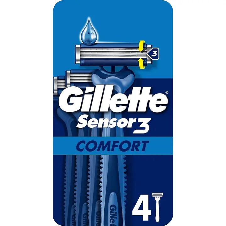 Gillette Sensor3 Comfort 4kpl varsiterä