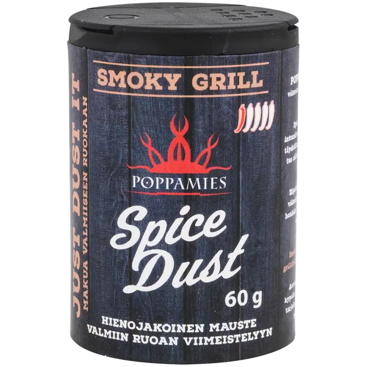 Poppamies Spice Dust Smoky Grill mausteseos 60g