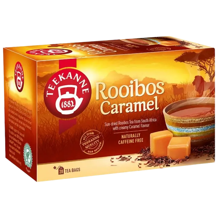 20x1,75g Teekanne Kermakaramellin makuinen rooibos-yrttihauduke, pussitee