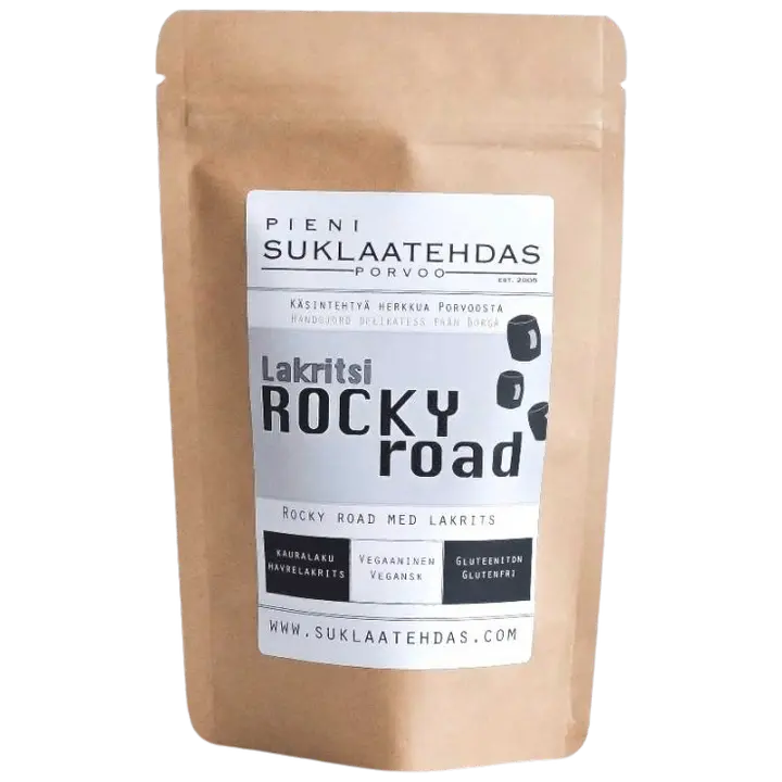 Pieni Suklaatehdas Rocky Road Lakritsi 120g