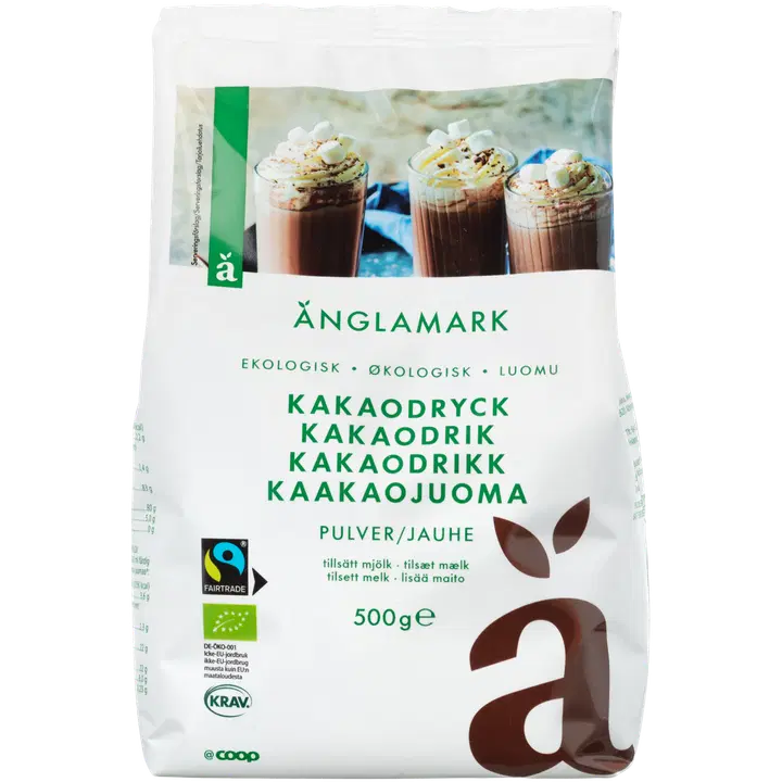Änglamark luomukaakaojuoma 500 g e