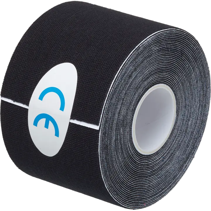 Kinesioteip 5 cm x 5 m, must