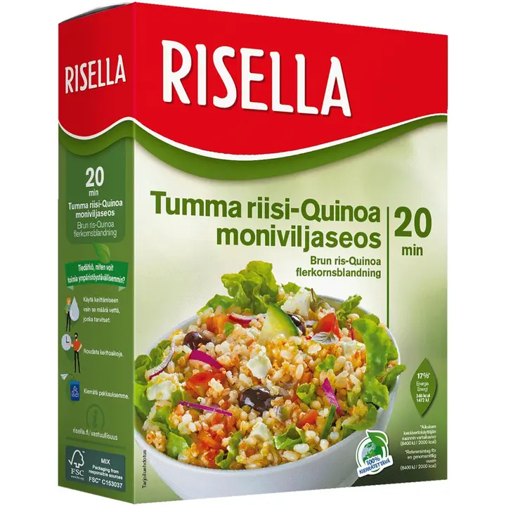 Risella Täysjyväriisi-kvinoa seos 800g