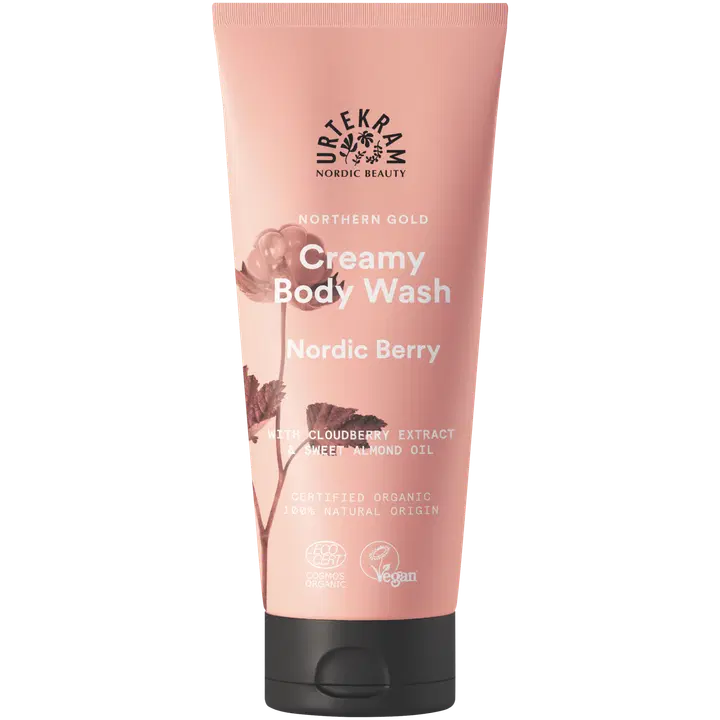 URTEKRAM Creamy Suihkusaippua Nordic Berry 200 ml