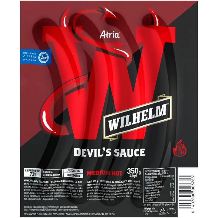 Atria Wilhelm Devil's Sauce 350g